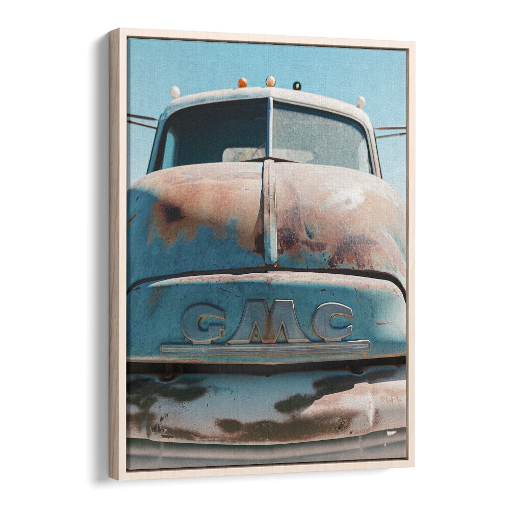 surreal painting - VINTAGE RUSTED GMC TRUCK by Asianmonk