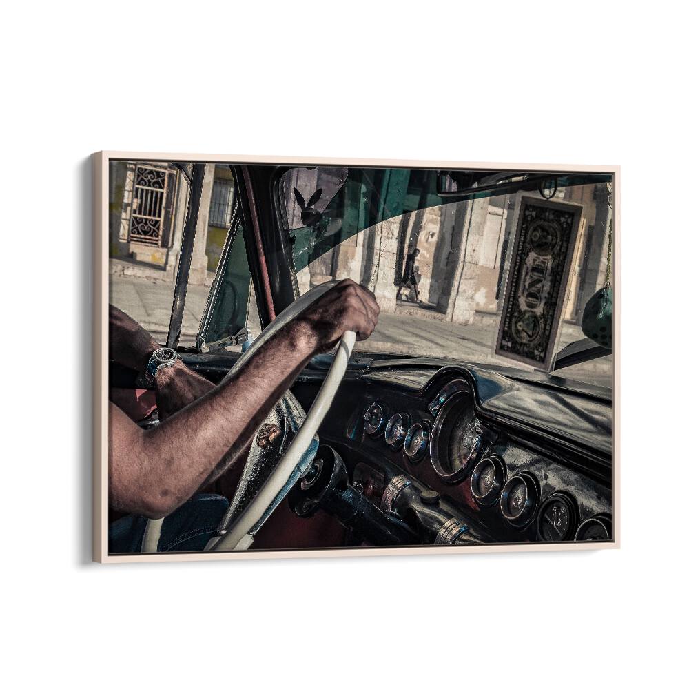 ABSTRACT painting - DRIVER by Asianmonk