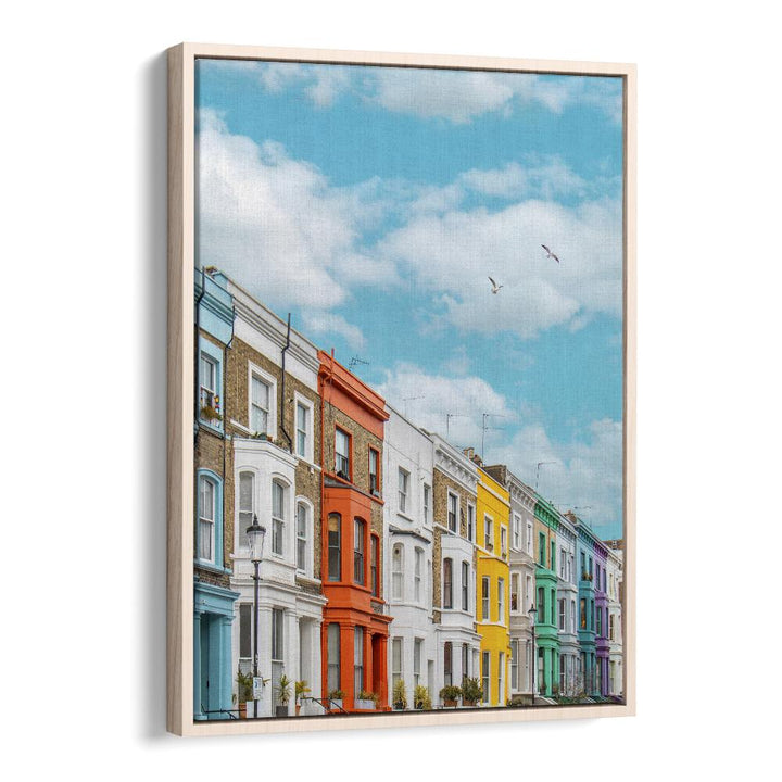 RAINBOW ROW , STREET PHOTOGRAPHY ART PRINTS