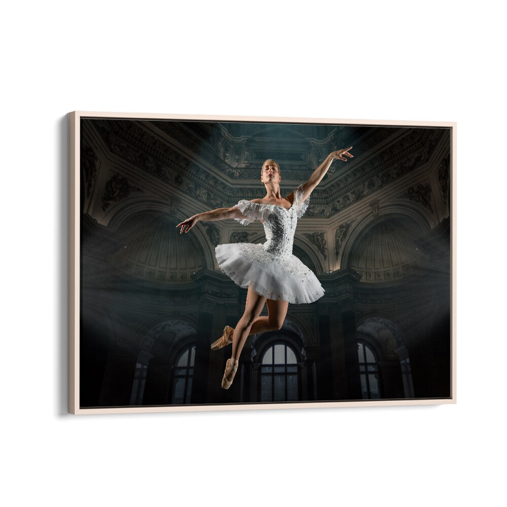 ABSTRACT painting - BALLERINA BLANCE by Asianmonk