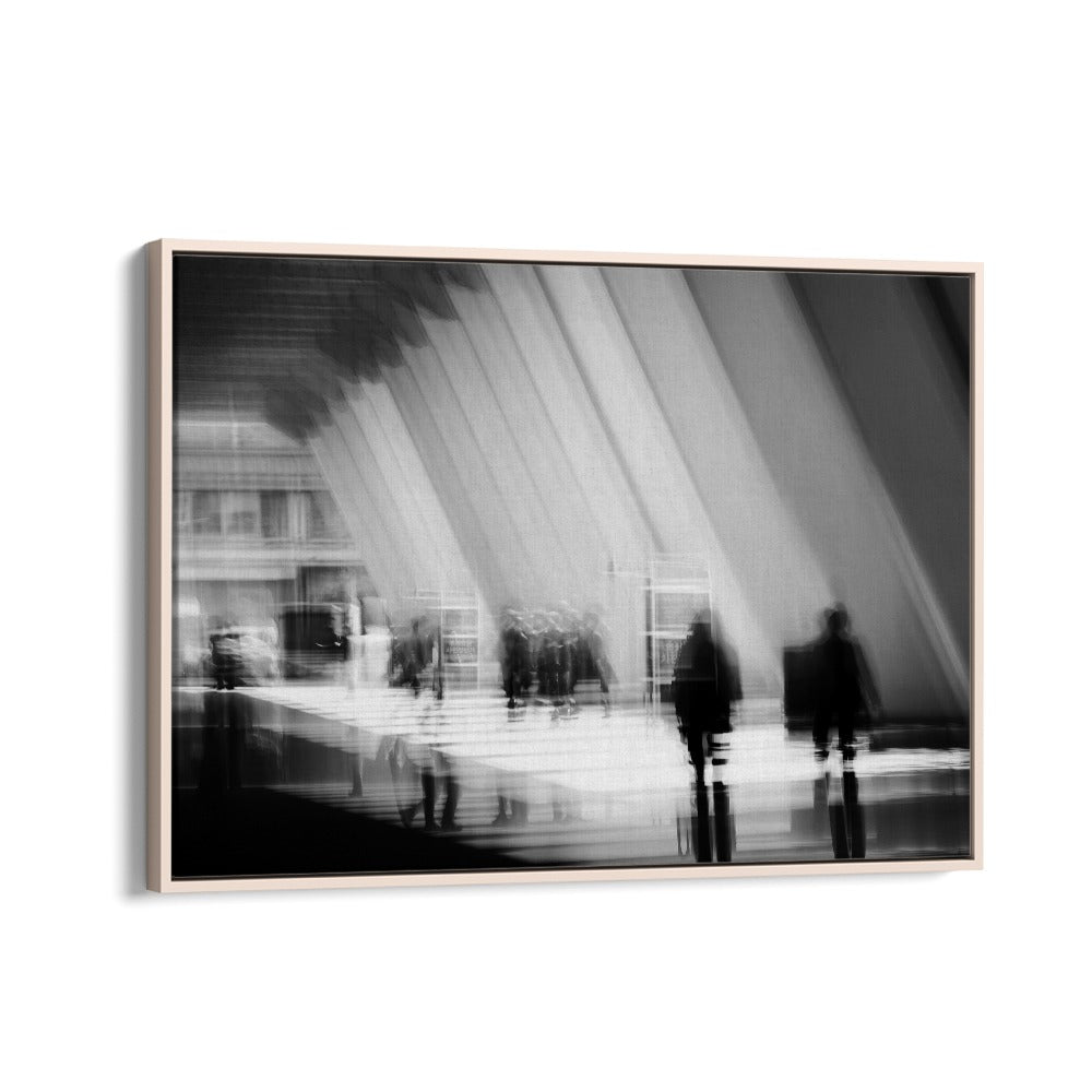 ABSTRACT painting - WALKERS by Asianmonk