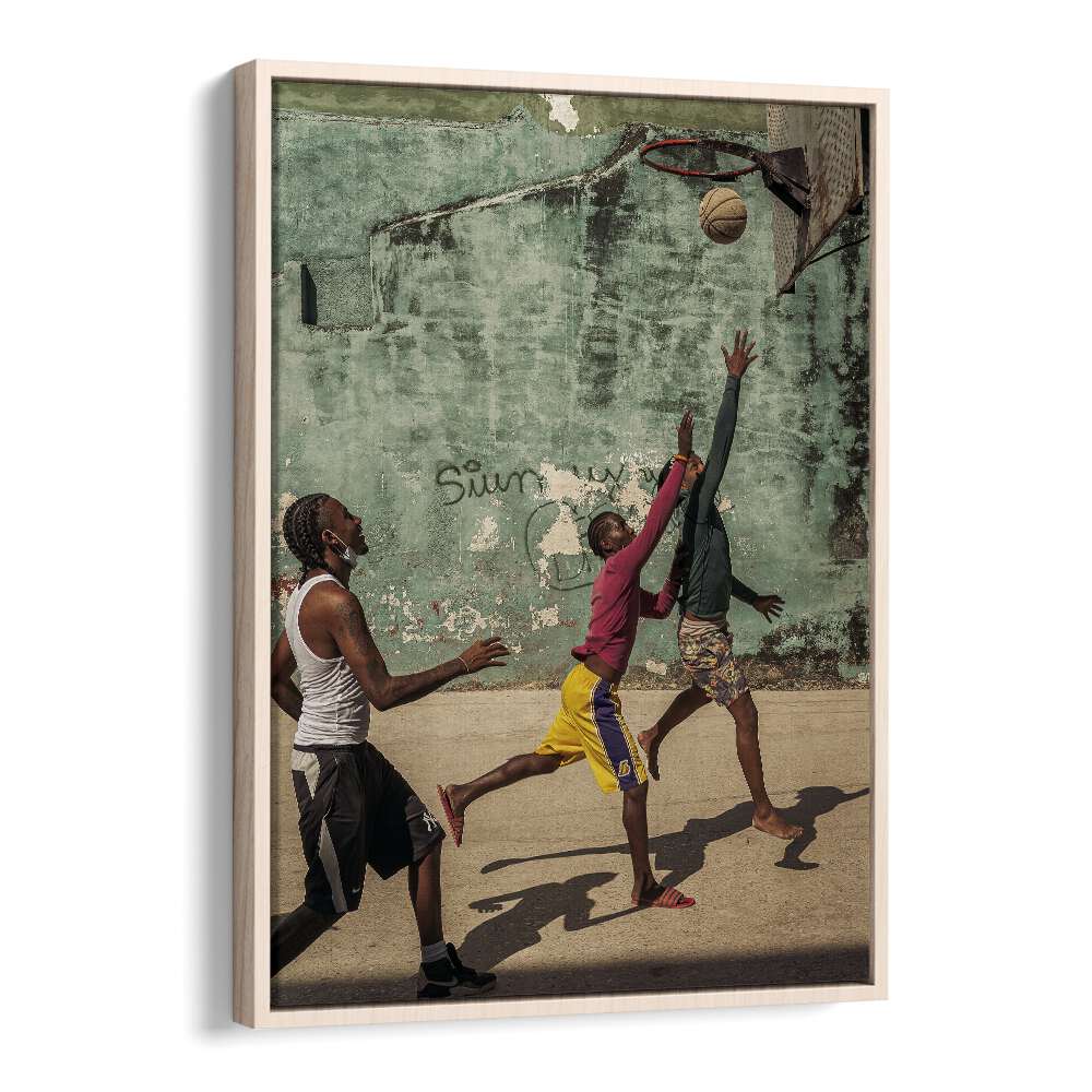 Christian Meermann painting - PLAYING BASKETBALL II by Asianmonk