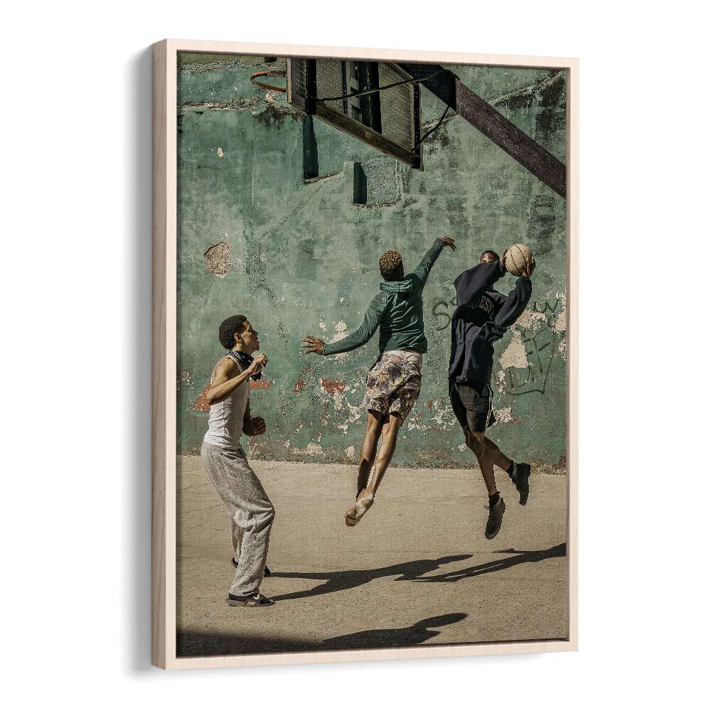 Christian Meermann painting - PLAYING BASKETBALL IV by Asianmonk