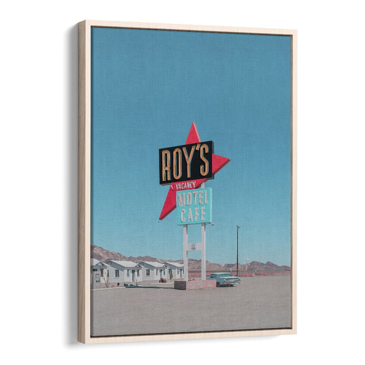 surreal painting - ROY'S MOTEL CAFE RETRO SIGN by Asianmonk