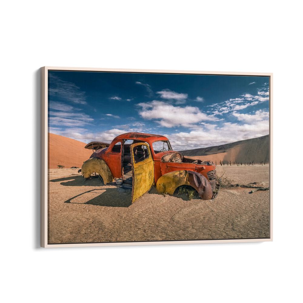 ABSTRACT painting - DESERT CAR by Asianmonk