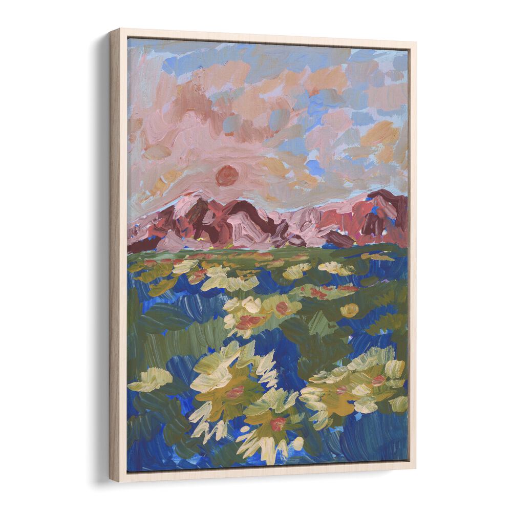 Eleanor Baker painting - WILD FLOWER MOUNTAIN I by Asianmonk