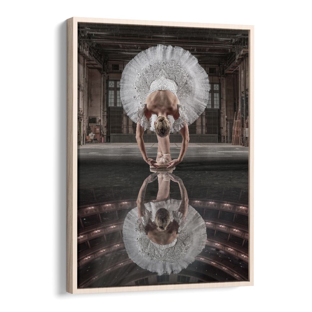 ABSTRACT painting - BALLERINA STAGE by Asianmonk