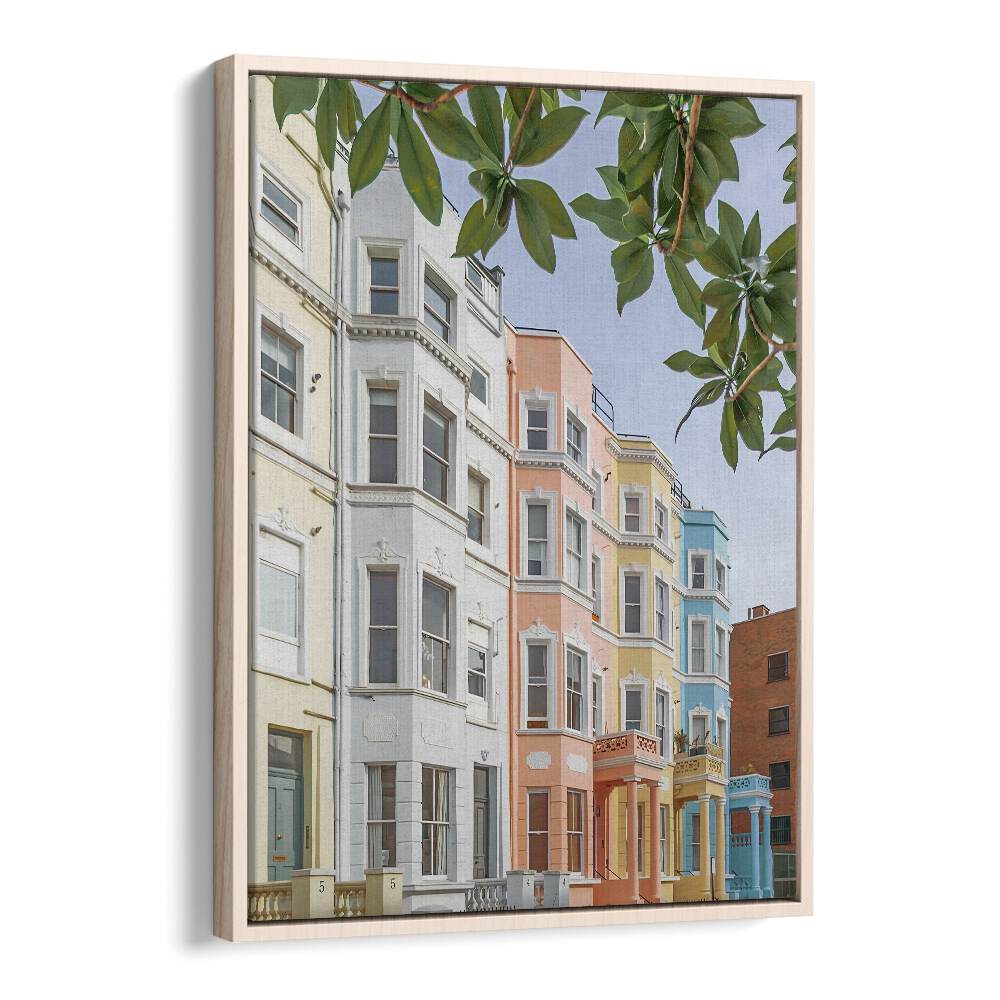 PASTEL HOUSES , STREET PHOTOGRAPHY ART PRINTS