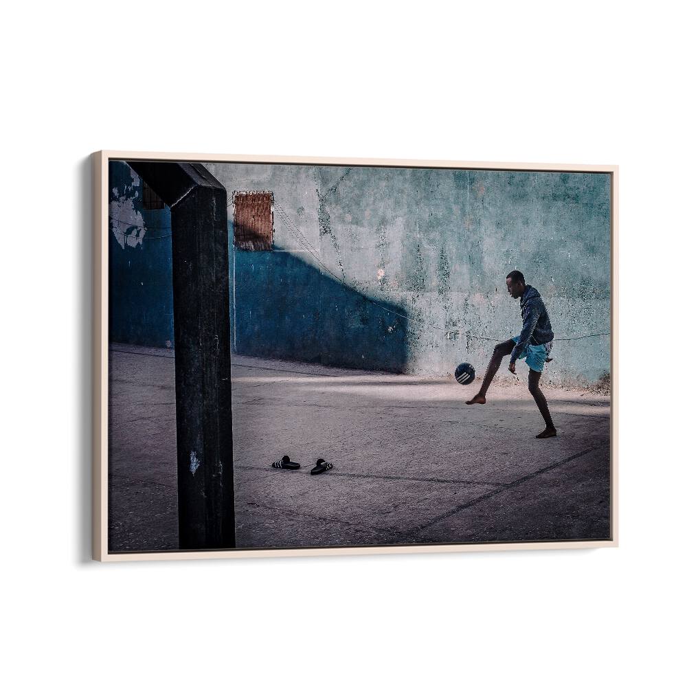 ABSTRACT painting - FUTBOL by Asianmonk