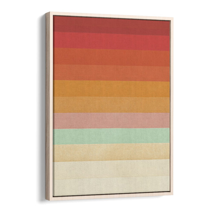 RAINBOW CHEVRONS BY FLORENT BODART, ABSTRACT ART PRINTS