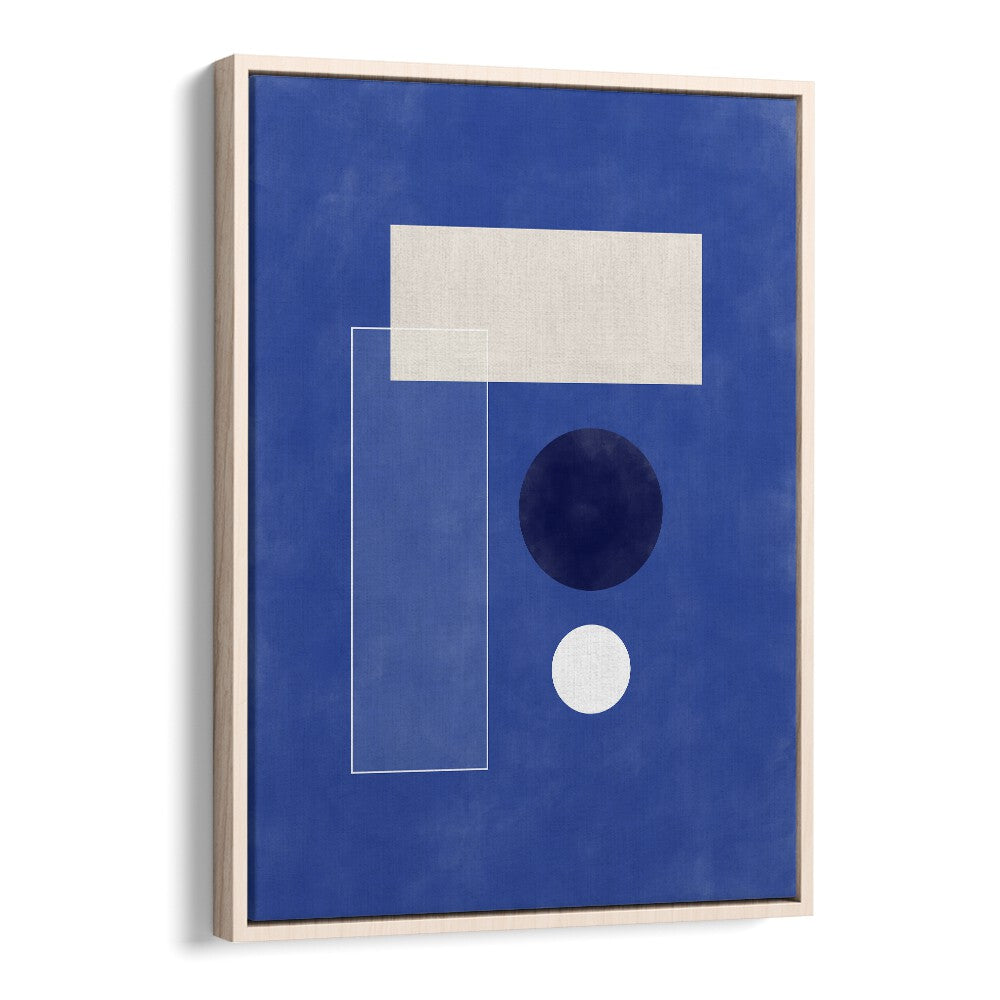 SIMPLE BLUE FORMS , GEOMETRIC ART PRINTS