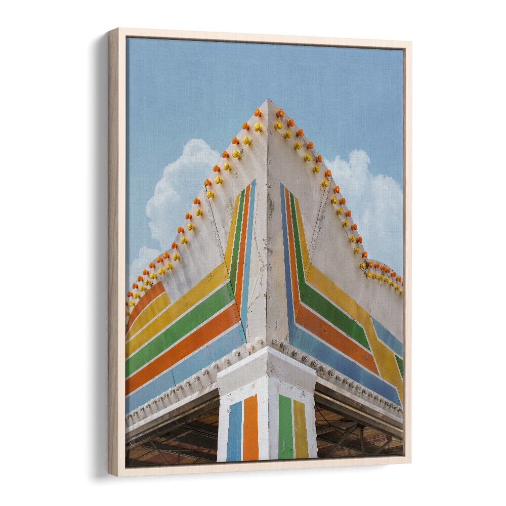 Vibrant corner detail of Brighton's amusement park captured in BRIGHTON FUN, PHOTOGRAPHY PRINTS celebrating city life.