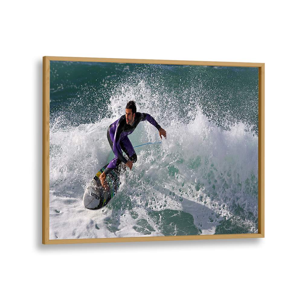 ABSTRACT painting - SURFING IN ISRAEL by Asianmonk