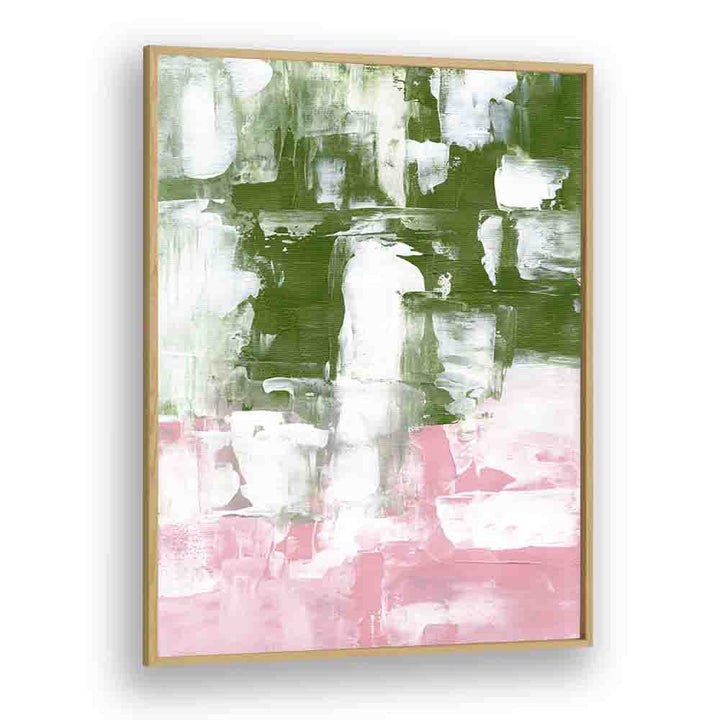 OLIVE PINK BY EJAAZ HANIFF, ABSTRACT ART PAINTINGS