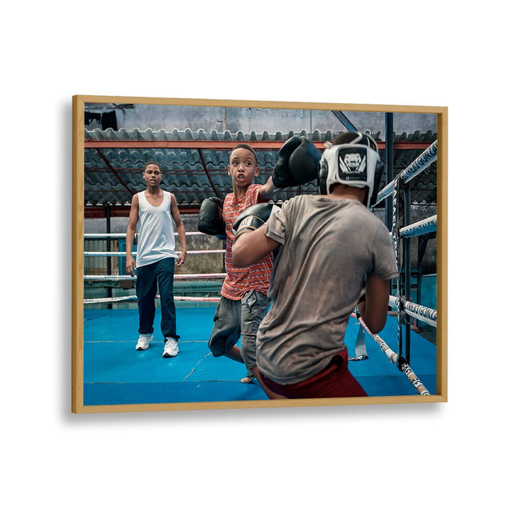 ABSTRACT painting - BOXING SCHOOL by Asianmonk