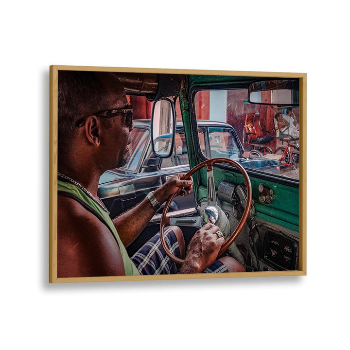 ABSTRACT painting - TAXIDRIVER I by Asianmonk