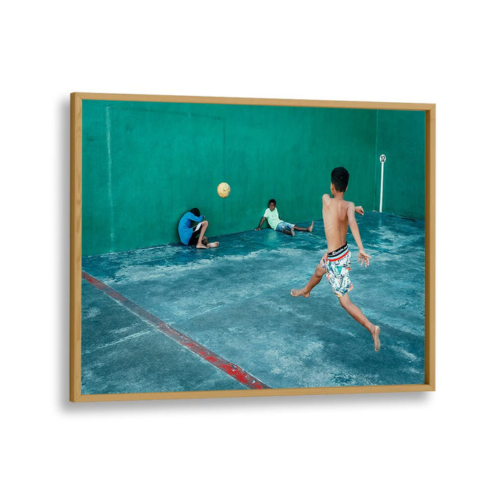 ABSTRACT painting - FOOTBALL III by Asianmonk