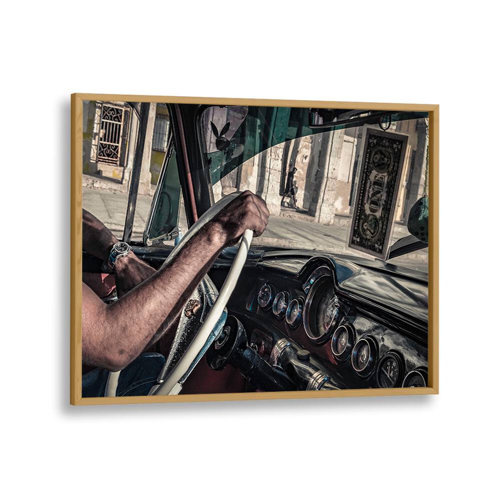 ABSTRACT painting - DRIVER by Asianmonk