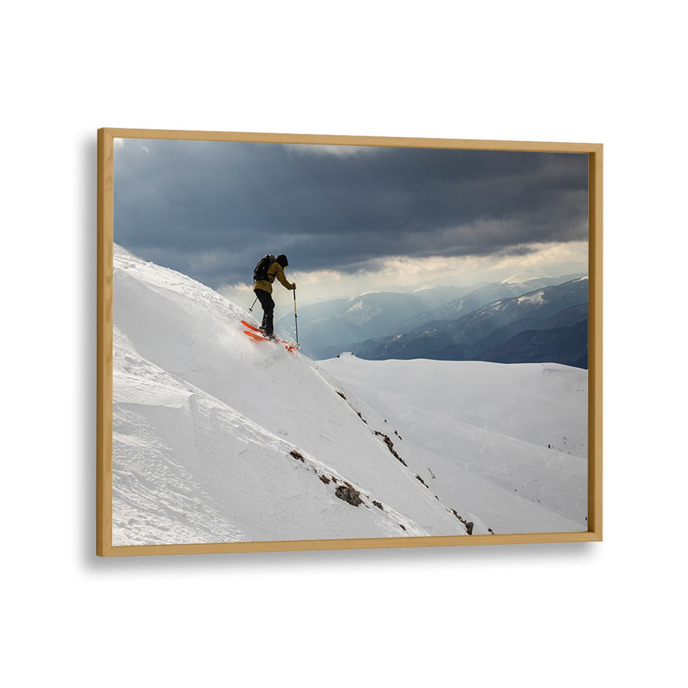  painting - FREERIDE SKI by Asianmonk