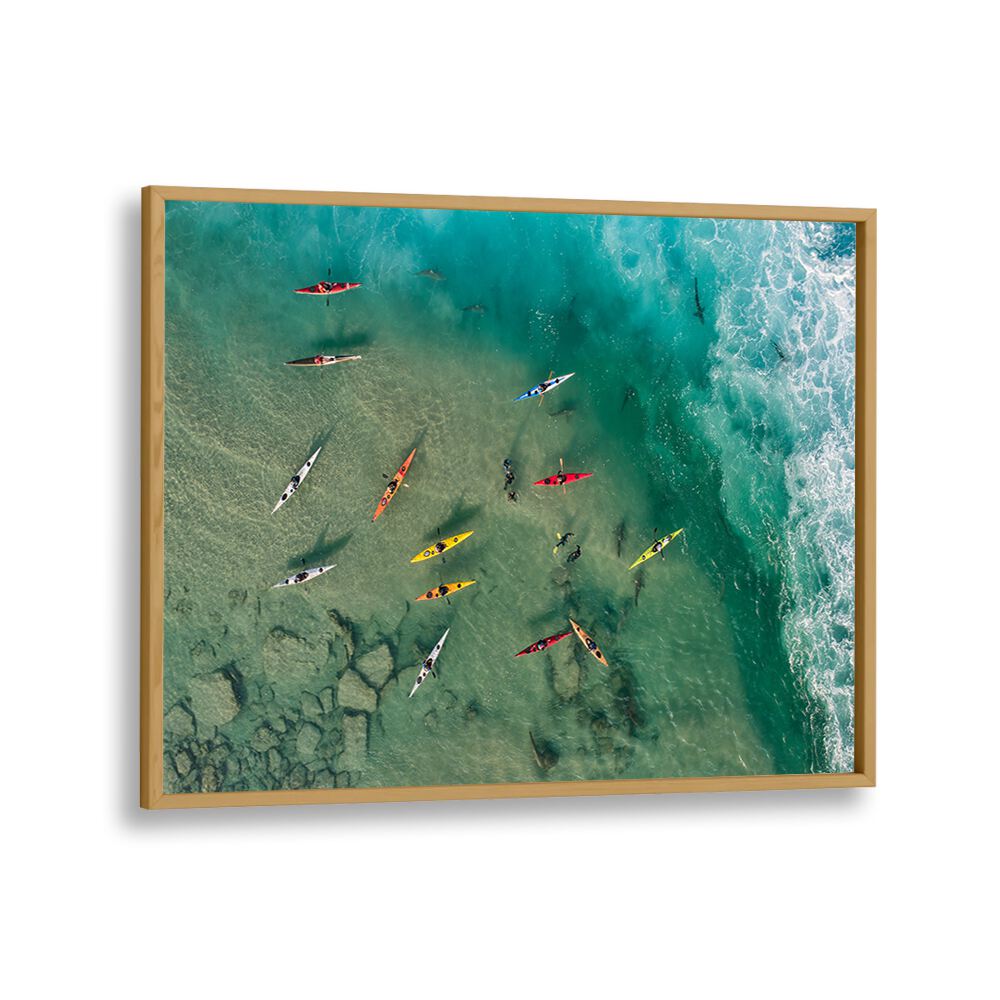 PHOTOGRAPHY painting - SHARKS PARTY BY IDO MEIROVICH by Asianmonk