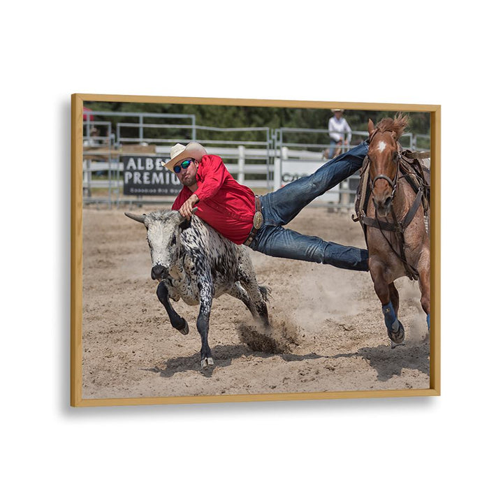 PHOTOGRAPHY painting - COWBOY BY HENRY ZHAO by Asianmonk