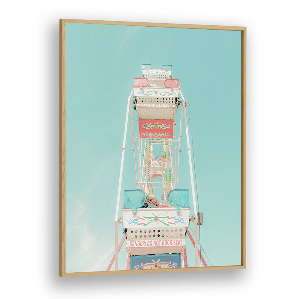 surreal painting - FERRIS WHEEL NOSTALGIA by Asianmonk