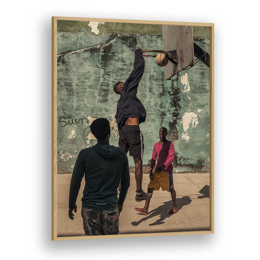 Christian Meermann painting - STREET BASKETBALL by Asianmonk