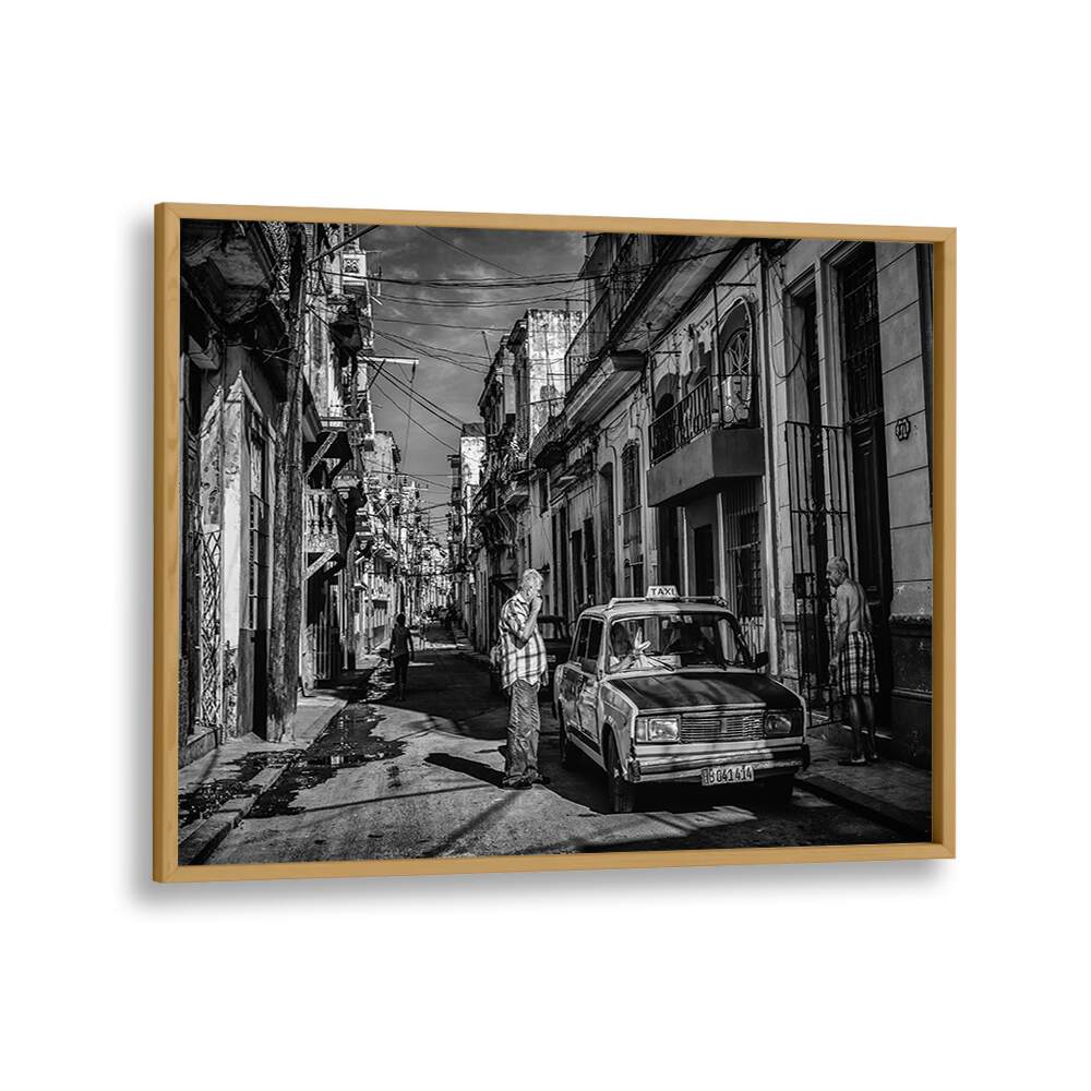 ABSTRACT painting - HABANA STREET VII by Asianmonk