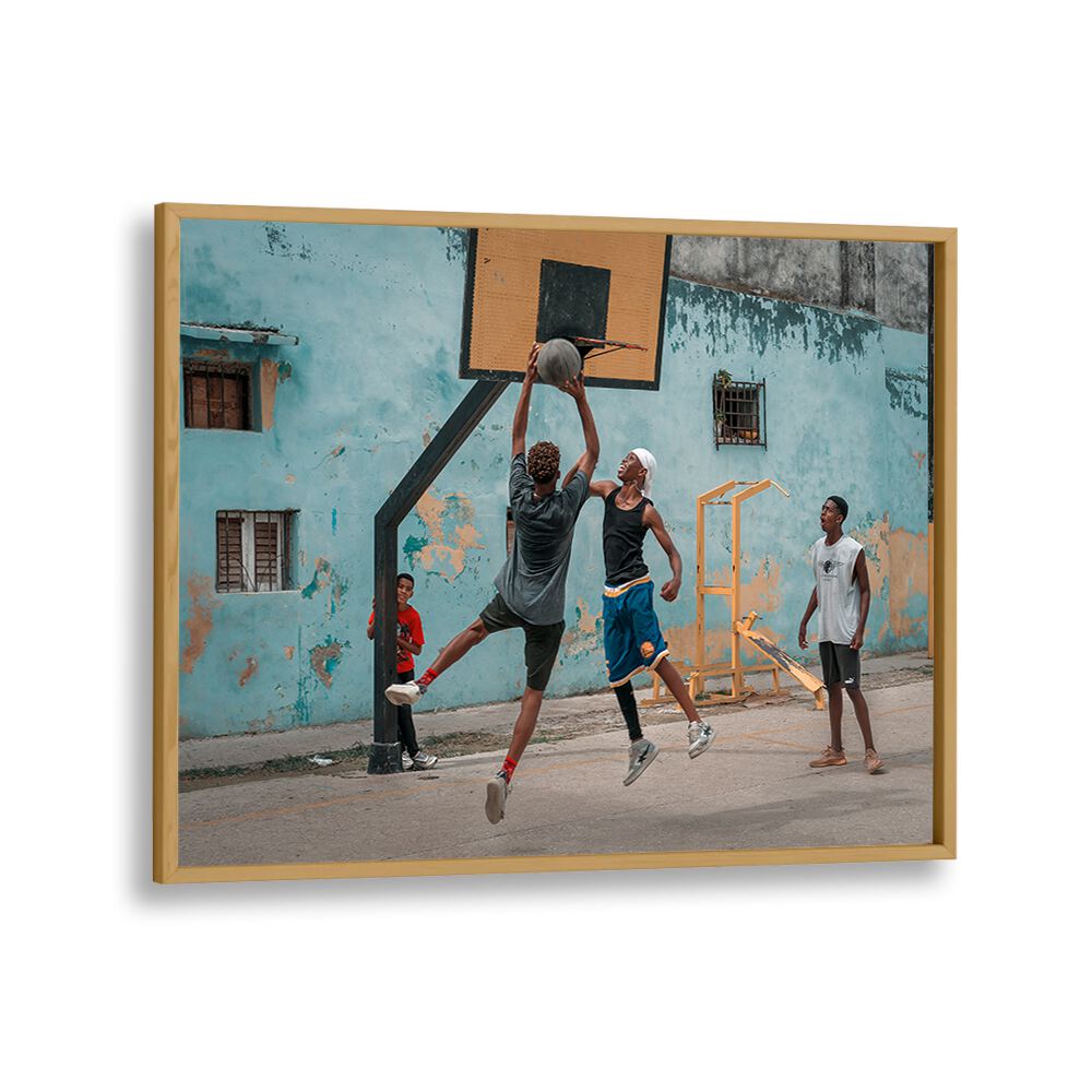 ABSTRACT painting - STREETBALL by Asianmonk