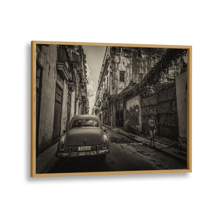 ABSTRACT painting - HABANA STREET II by Asianmonk