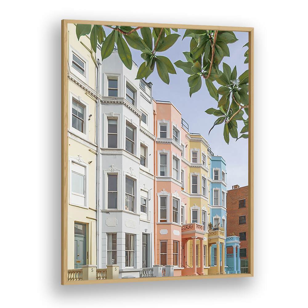 PASTEL HOUSES , STREET PHOTOGRAPHY ART PRINTS