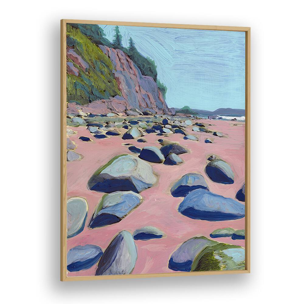 Eleanor Baker painting - PINK BAY by Asianmonk