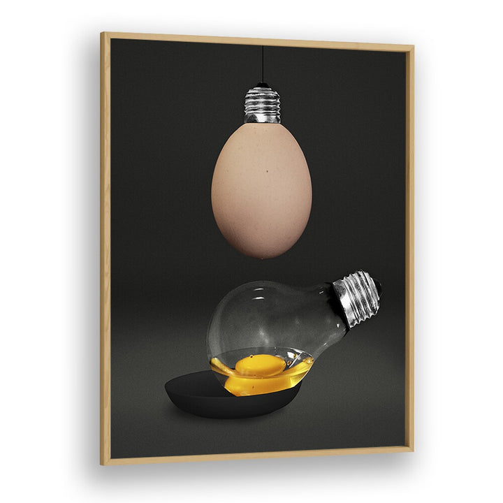 Christian Meermann painting - IS IT A LAMP OR AN EGG by Asianmonk