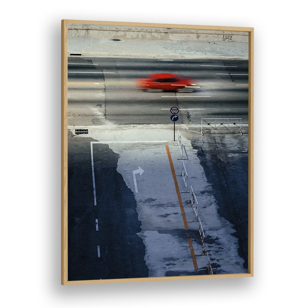 Christian Meermann painting - RED CAR II by Asianmonk