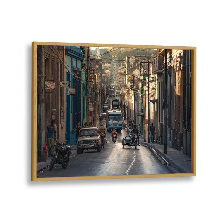 ABSTRACT painting - STREETS OF MATANZAS by Asianmonk