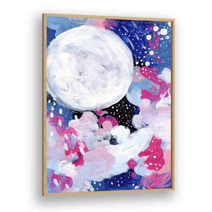 MAGIC MOON BY EJAAZ HANIFF, ABSTRACT ART PAINTINGS