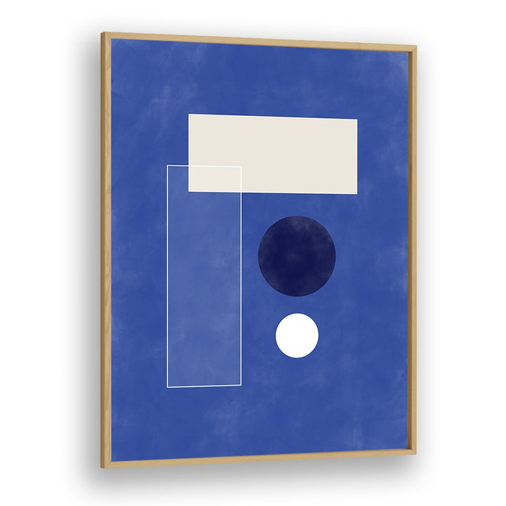 SIMPLE BLUE FORMS , GEOMETRIC ART PRINTS