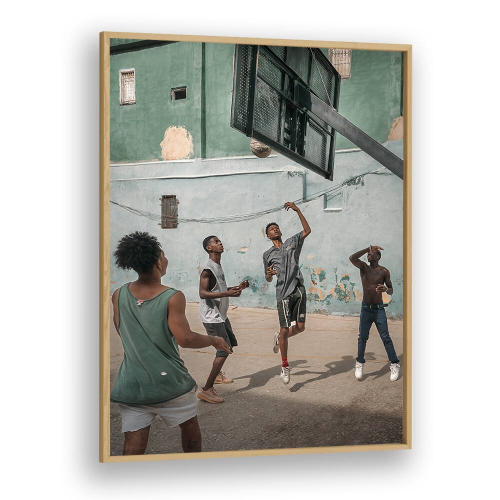 Christian Meermann painting - WATCHING BALL by Asianmonk