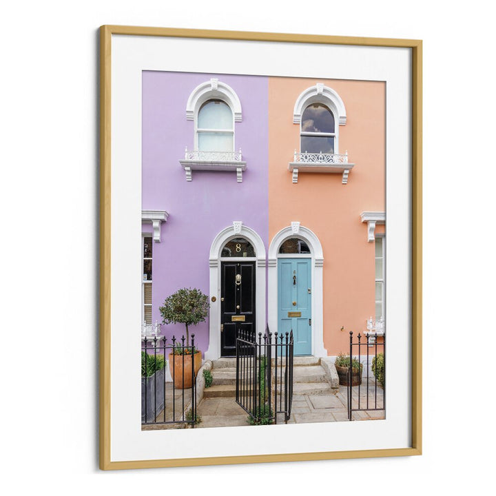 TWIN DOORS OF LONDON , STREET PHOTOGRAPHY ART PRINTS