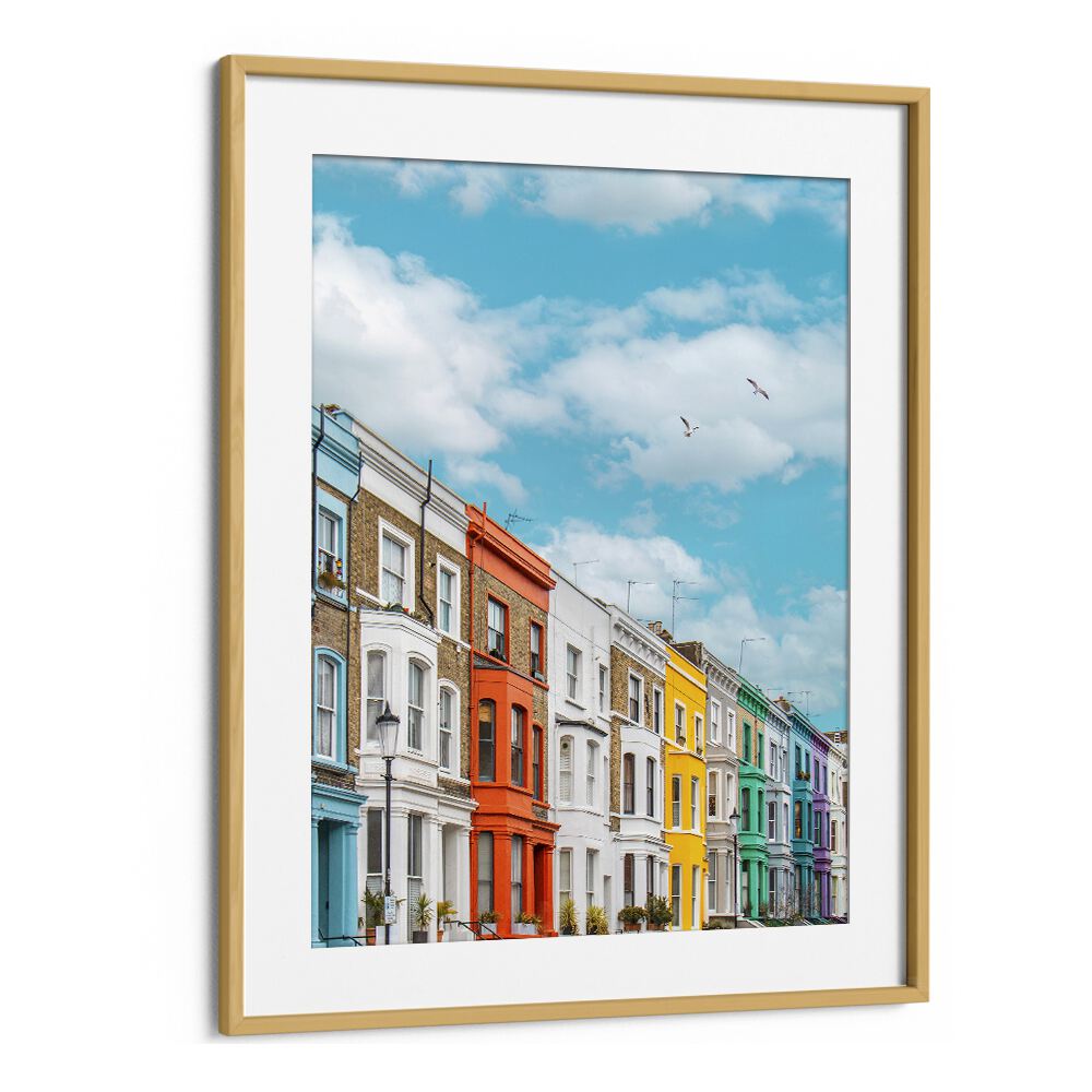 RAINBOW ROW , STREET PHOTOGRAPHY ART PRINTS