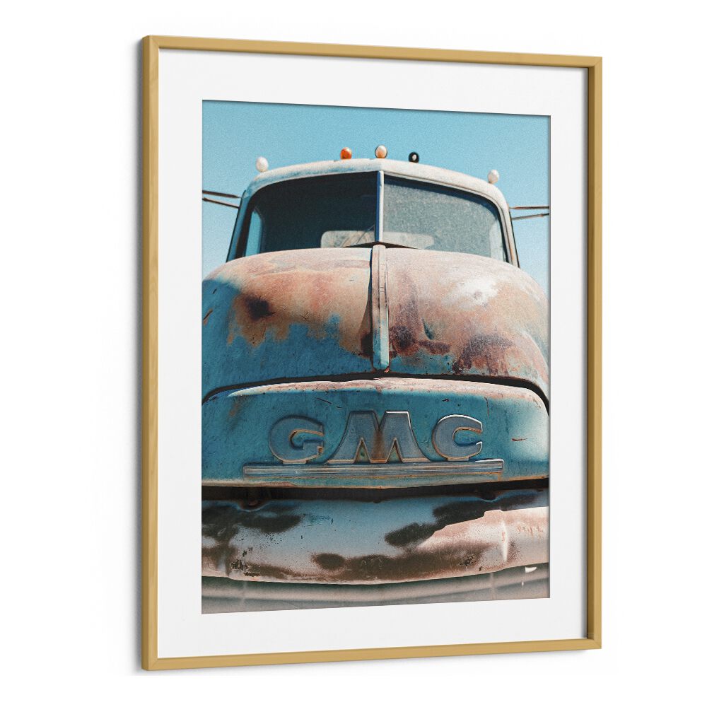 surreal painting - VINTAGE RUSTED GMC TRUCK by Asianmonk