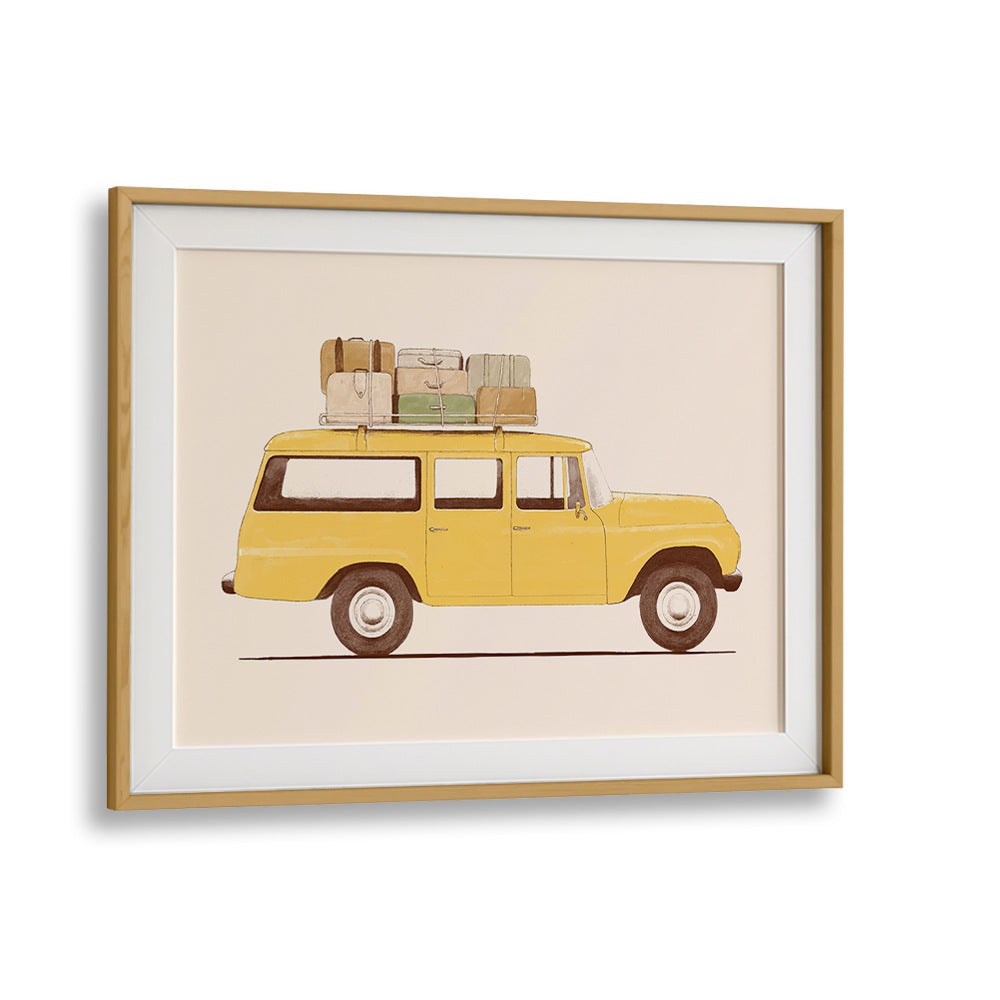 SUMMER CAR BY FLORENT BODART, AUTOMOTIVE ART PRINTS