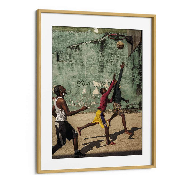 Christian Meermann painting - PLAYING BASKETBALL II by Asianmonk