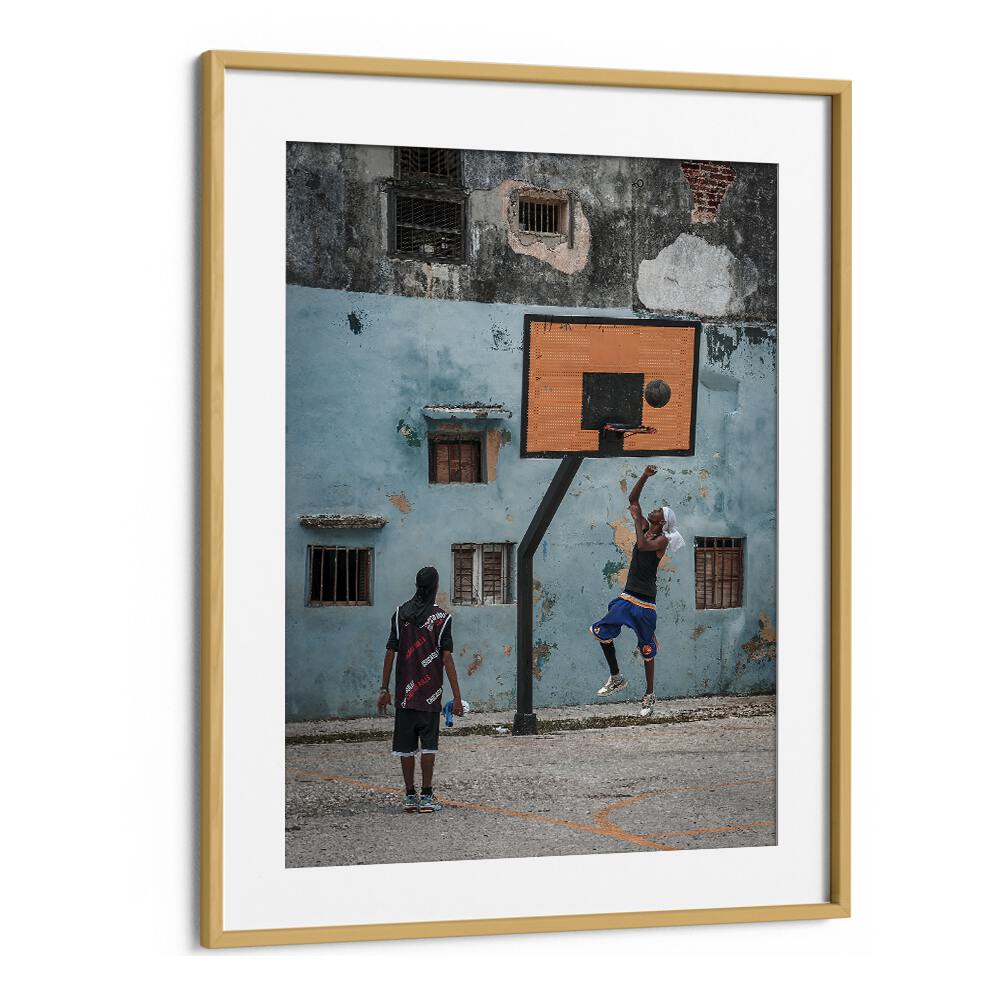 Christian Meermann painting - PLAYING BASKETBALL by Asianmonk