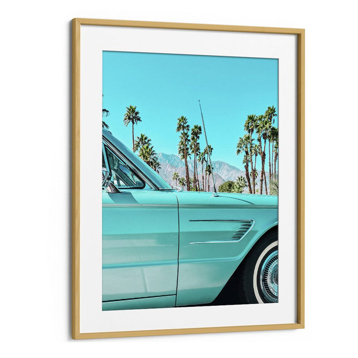 surreal painting - TEAL THUNDERBIRD IN PALM SPRINGS by Asianmonk