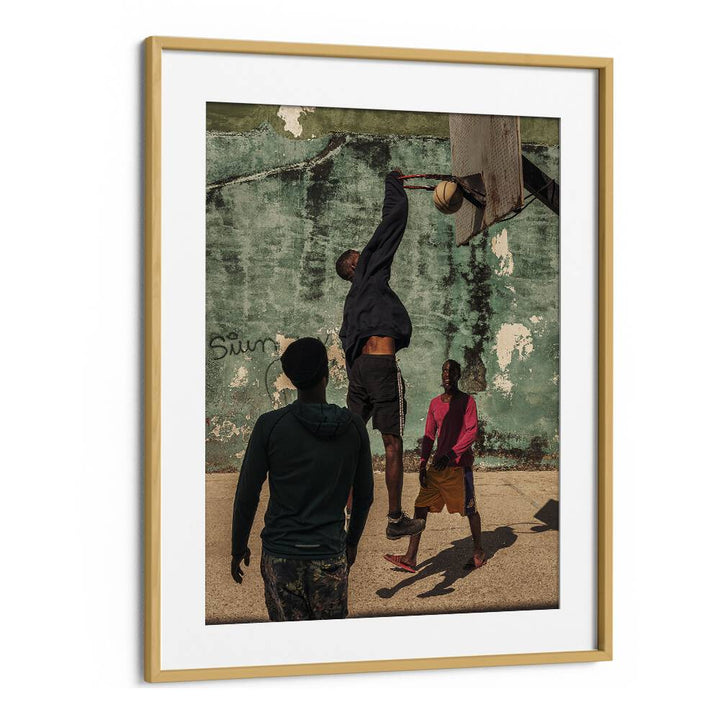 Christian Meermann painting - STREET BASKETBALL by Asianmonk