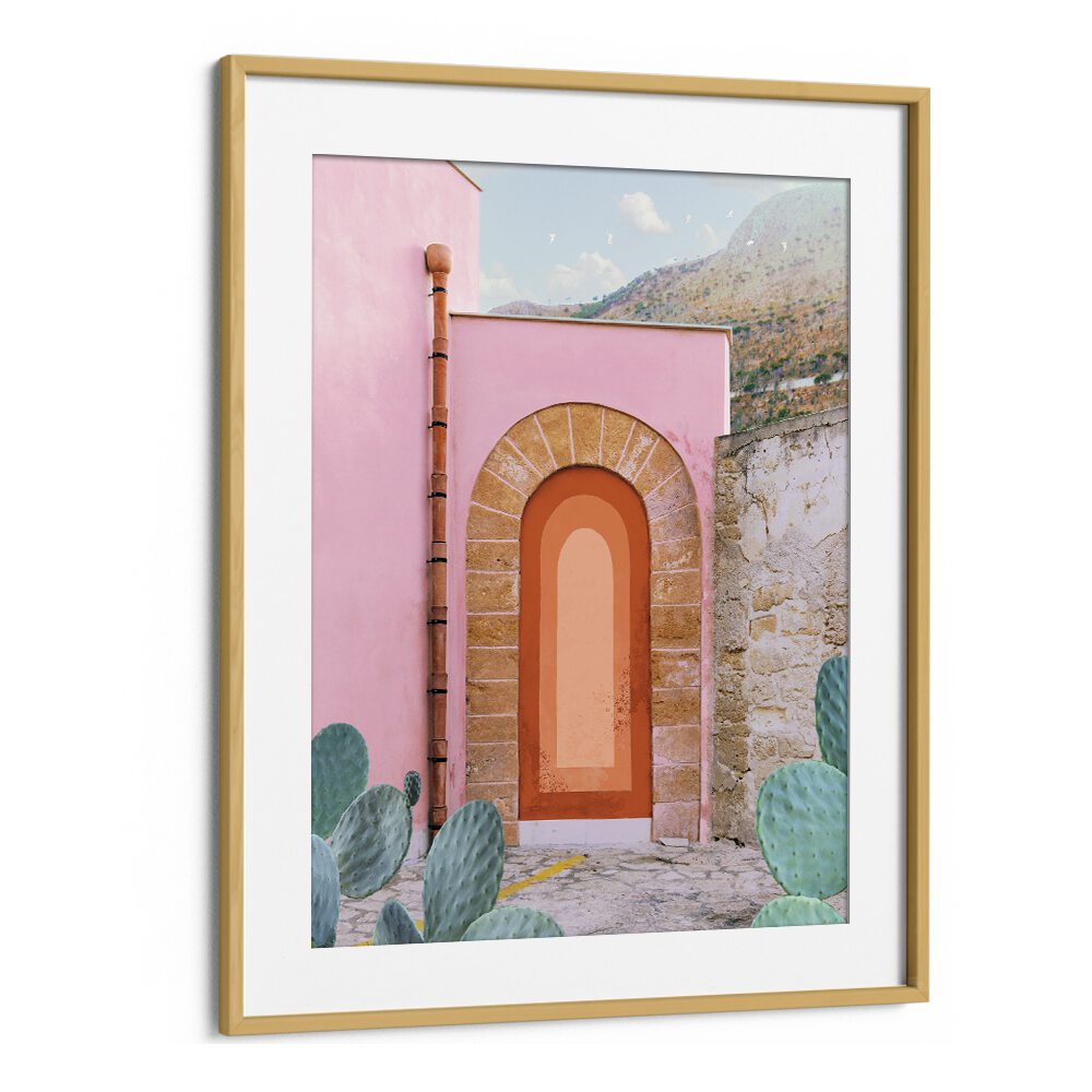 SICILIAN ARCH BY GABOR ESTEFAN, STREET PHOTOGRAPHY ART PRINTS