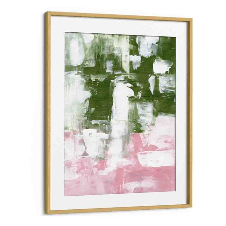 OLIVE PINK BY EJAAZ HANIFF, ABSTRACT ART PAINTINGS