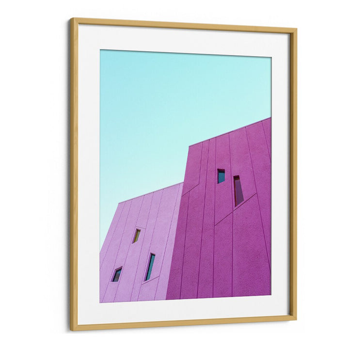 surreal painting - SAGUARO HOTEL PINK BUILDING WALLS by Asianmonk