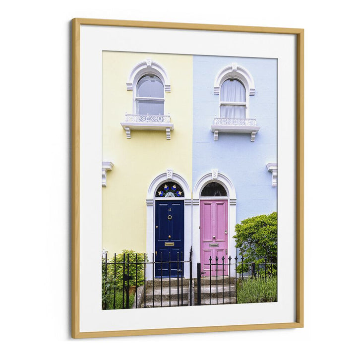 Colorful doors in London featured in captivating DOORS OF LONDON, PHOTOGRAPHY PRINTS for stylish home decor.